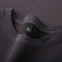 T-shirt -600g T-shirt à manches courtes et à manches courtes de coton lourd