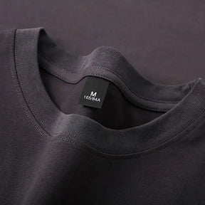 T-shirt -600g T-shirt à manches courtes et à manches courtes de coton lourd