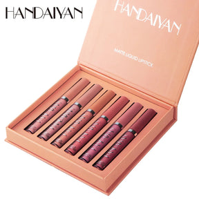 6 PCS Korean Lipstick Set – The Famous Korean Makeup | Long-Lasting, Waterproof & Matte -Original product- Free Shipping to Europe