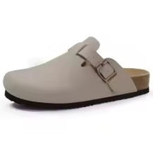Echte suède klompen – Unisex comfort met boogondersteuning & Kurken voetbed