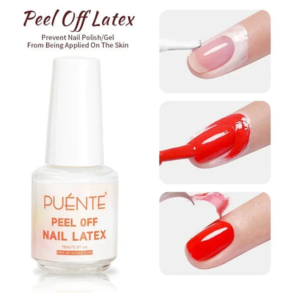 15ml base de borracha de fibra de vidro gel esmalte para unhas quebradas reparado construção rápida transparente embebe fora verniz de gel de construção uv