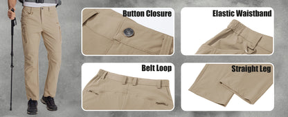 MIAMI TAC-Pantalones cargo ligeros de secado rápido para exteriores