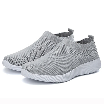 Dame Sneakers Slip On Sok Sko Damer Flad Casual Sneaker Dame Sports Sko Breather Vulcanize Sko Til Damer Zapatillas