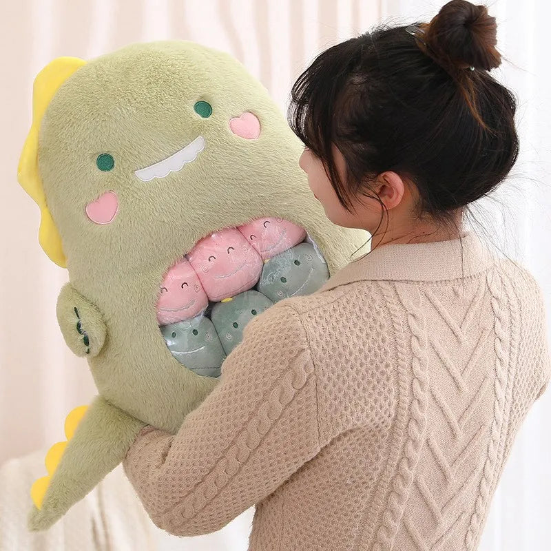 Schattig dieren pluche kussen - mini candy tas poppen voor kindercadeaus