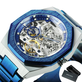 Miami Design -Silver Automatic Watch Men 3D Diamond Diamant Diam