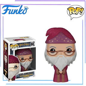 Funko Pop ™ Harry Potter Actionfiguren - Limitierte Auflage: Harry Potter, Hermine, Ron Weasley, Dumbledore
