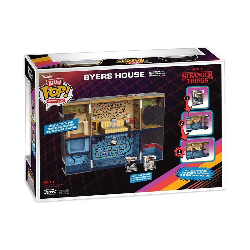 Edizione autentica Funko Pop ™ Stranger Things -Le Byers 'House Anime Action Desktop Desktop Ornament Model Toy Collectible Model