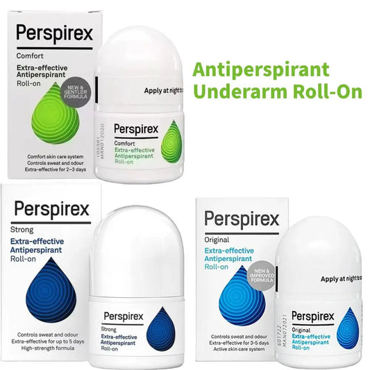 PERSPIREX Antiperspirant Unisex Underarm Roll-On Severe Sweating Formula