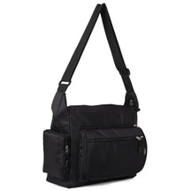 Sac à bandoulière unisexe imperméable - Sac de messager en nylon léger pour le bureau et les voyages