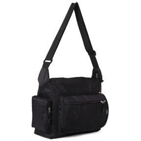 Unisex waterdichte crossbody-schoudertas - lichtgewicht nylon koerierstas voor op kantoor & Reis