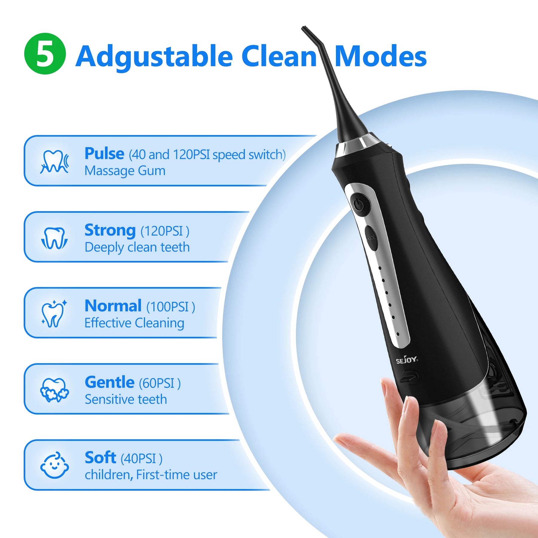 Water Flosser & Electric Toothbrush Set – Complete Oral Care in One Kit