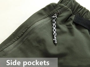 Pantalones - pantalones para exteriores convertibles para hombres de secado