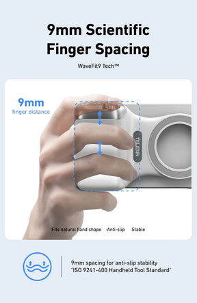 TELESIN ™ Phone Camera Shoot Hand Grip - Magnétique Portez avec télécommande pour iPhone et Android