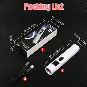 UV LED NAIL LAMP MINI Oplaad UV -nagellicht voor manicure draagbare nageldrogerlamp professionele ultraviolette nagels drooglichten
