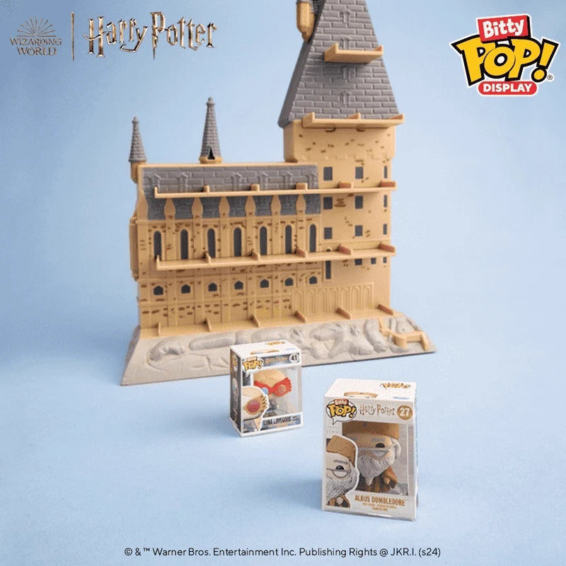 Édition authentique Funko Bitty Pop ™ Harry Potter: Poudlard Castle Anime Action Desktop Decoration Ornement Modèle Toys Collectible Modèle
