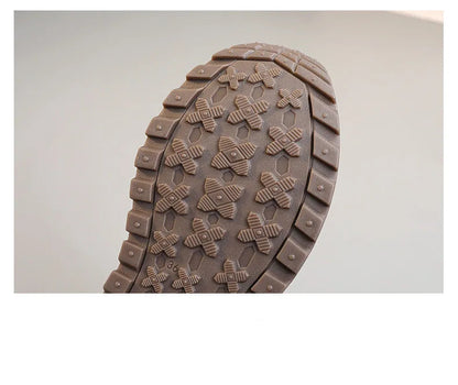 Tênis plataforma feminino primavera/verão – Sapatos casuais de couro patchwork vulcanizado