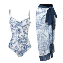Nuevo set de bikini de empuje: estampado floral, volante, trajes de baño brasileños de tiras