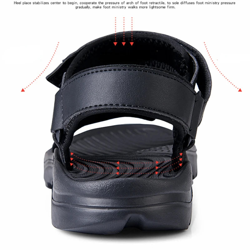 Hoogwaardige mannen Sandalen Summerals Summer Sandalen Sandalen unisex schoenen nieuwe buiten sneakers comfortabele niet-slip casual schoenen