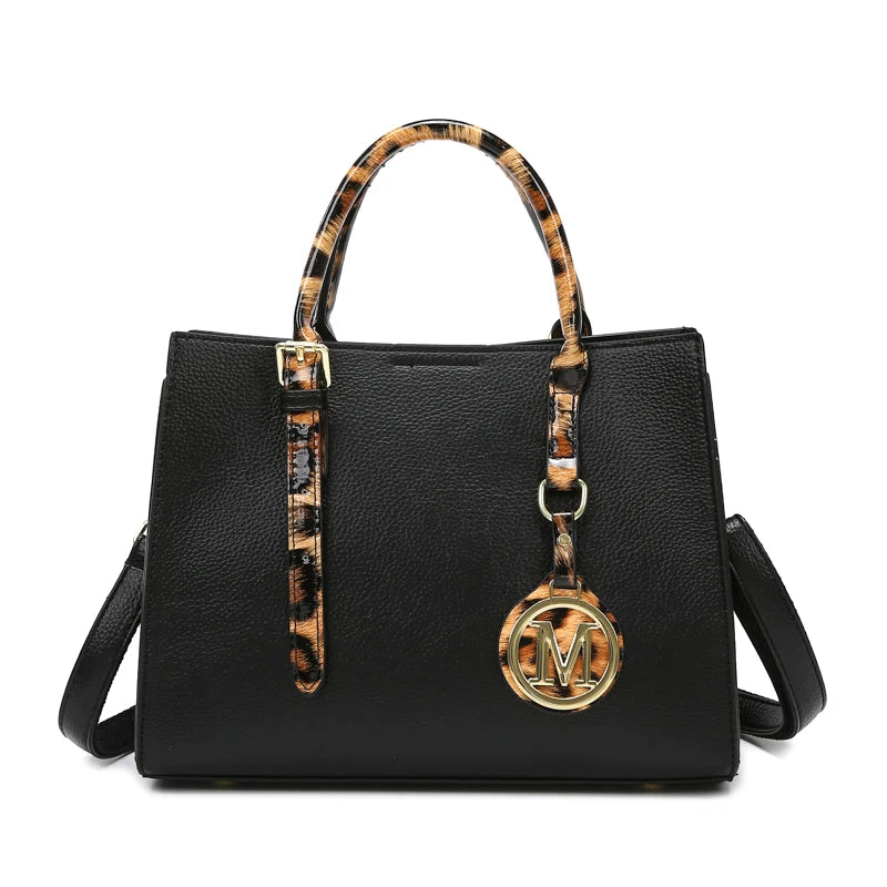 3-Piece or Single Vintage Tote Set – Elegant PU Leather Handbags for Women