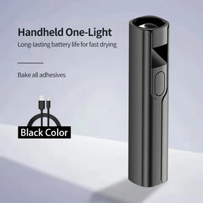 UV LED NAIL LAMP MINI Oplaad UV -nagellicht voor manicure draagbare nageldrogerlamp professionele ultraviolette nagels drooglichten
