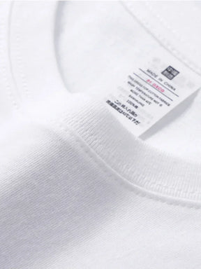 Frauen T-Shirt 100% Baumwollboden grundlegend modische Tops-Shirts 230g/㎡