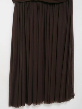 Gauze Wrinkle Splicing Long Dresses for Women Summer Backless Sexy Dress New Fashion Female Elegant Party Dresses