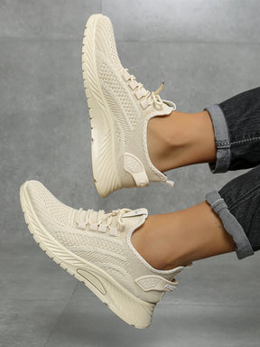 Women’s Casual Sneakers – Lightweight Fly-Weaving Fashion Shoes