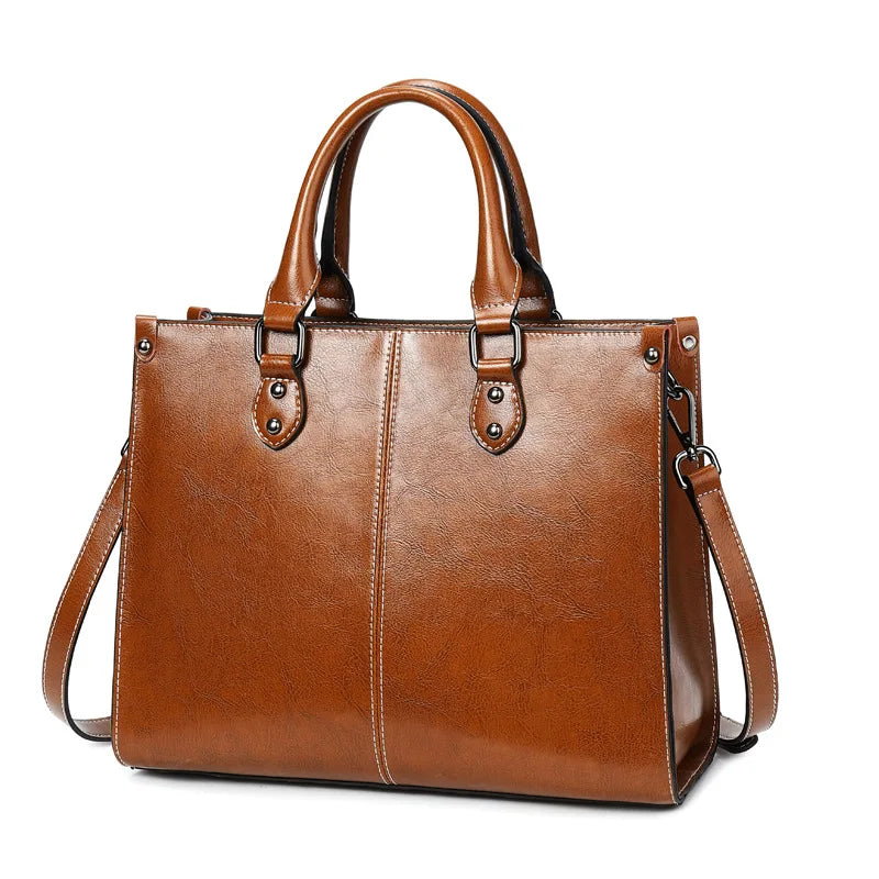 Sac à bandoulière pour femme – Cuir véritable | Mode & Fonctionnalité
