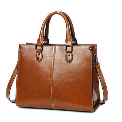 Sac à bandoulière pour femme – Cuir véritable | Mode & Fonctionnalité