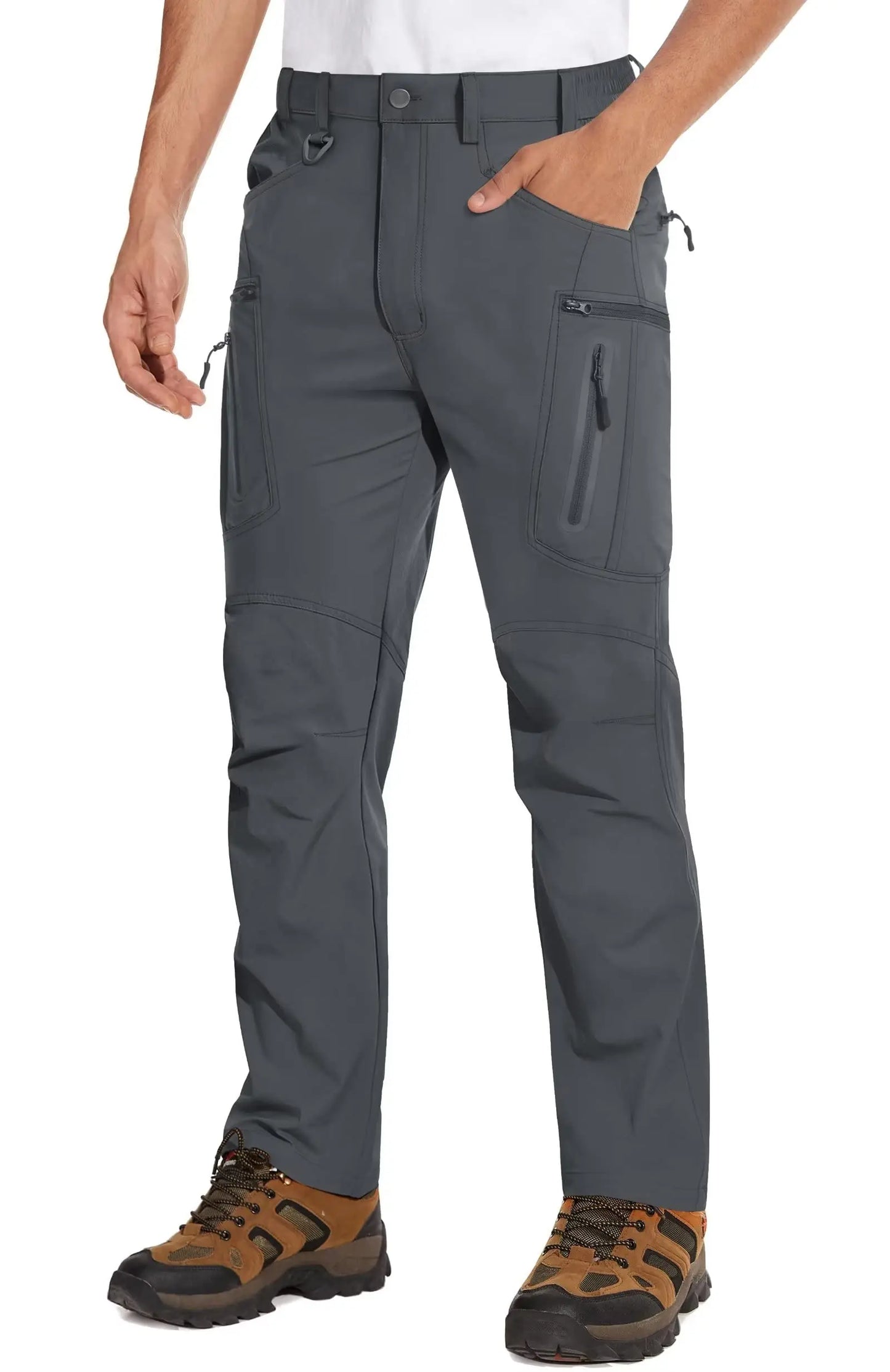 MIAMI TAC -Pantalon - Pantalon cargo d'extérieur à séchage rapide pour homme - Léger, durable, multi-poches - Randonnée, camping ou décontracté