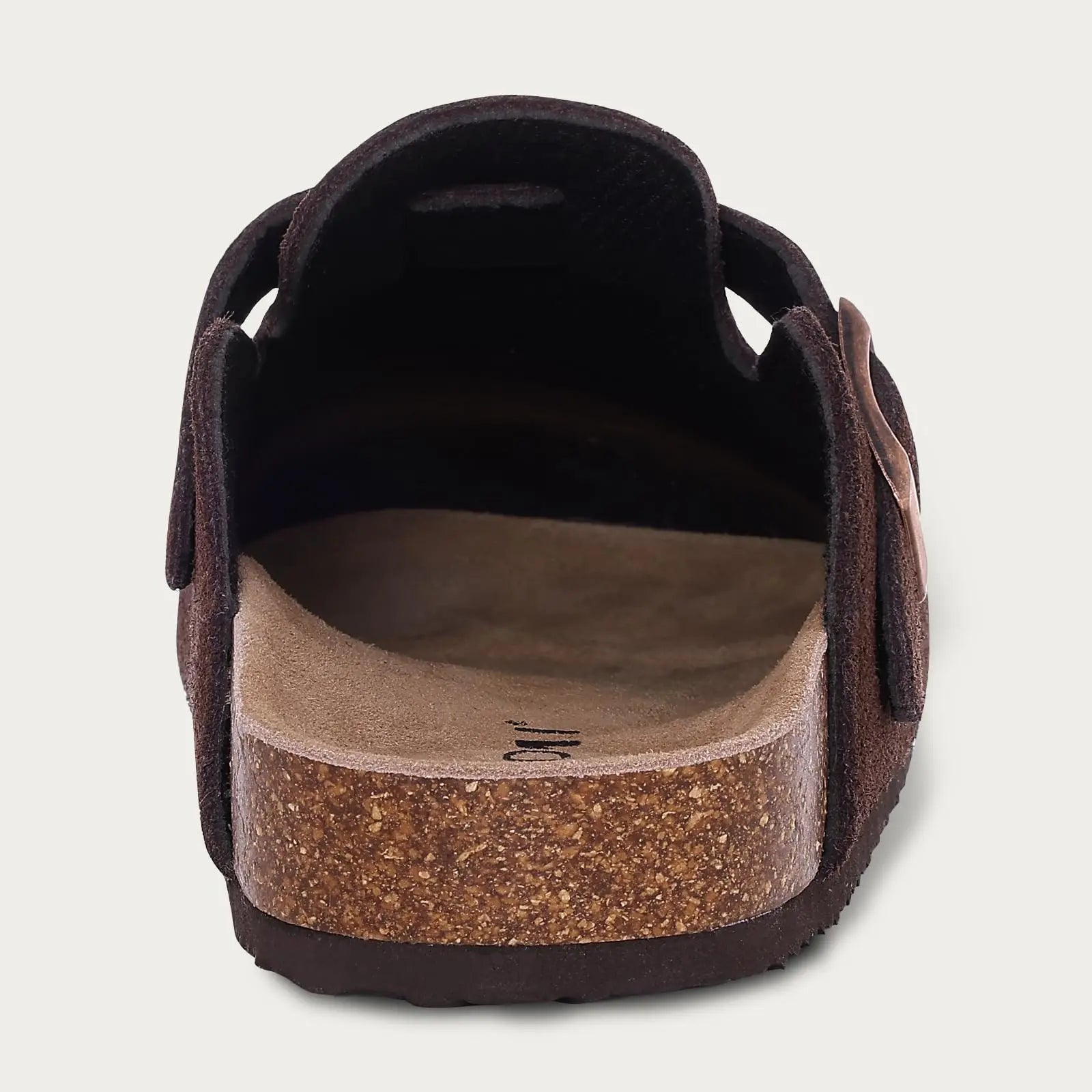 Genuine Suede Clogs – Unisex Comfort with Arch Support & Cork Footbed