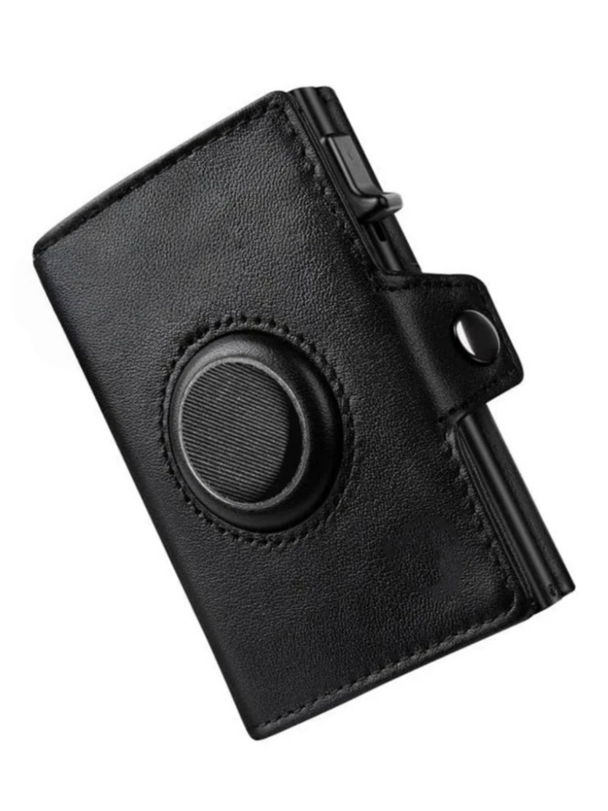 Unisex portemonnee met muntzakje AirTag positioneringskaartclip RFID antidiefstal