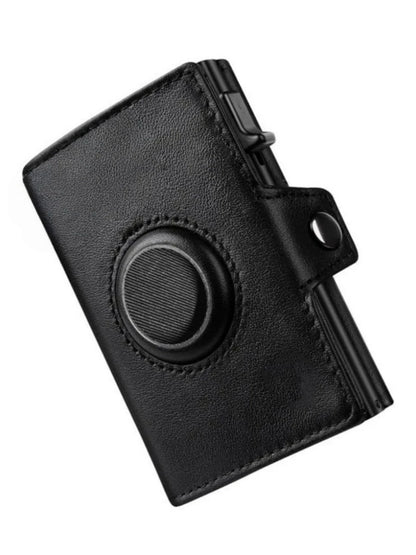 Unisex portemonnee met muntzakje AirTag positioneringskaartclip RFID antidiefstal