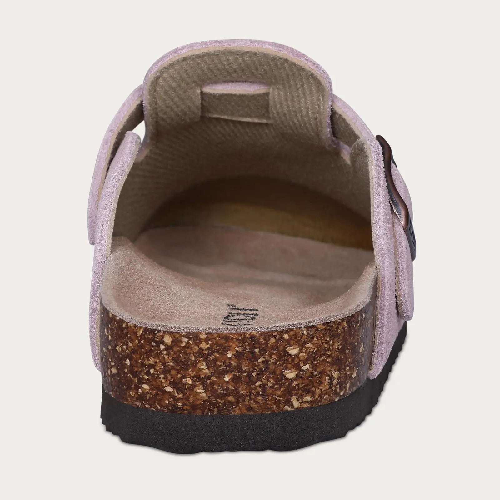 Genuine Suede Clogs – Unisex Comfort with Arch Support & Cork Footbed