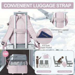 Zaino da viaggio approvato dalla compagnia aerea-borsa da cabina 40x20x25cm per Ryanair e Wizz Air