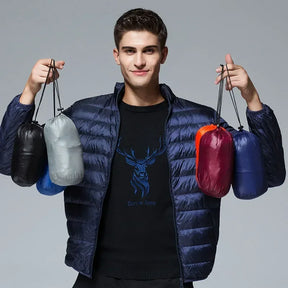 Chaqueta de pato liviano para hombres - otoño/invierno esencial