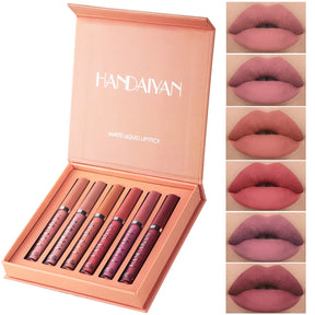6 PCS Korean Lipstick Set – The Famous Korean Makeup | Long-Lasting, Waterproof & Matte -Original product- Free Shipping to Europe