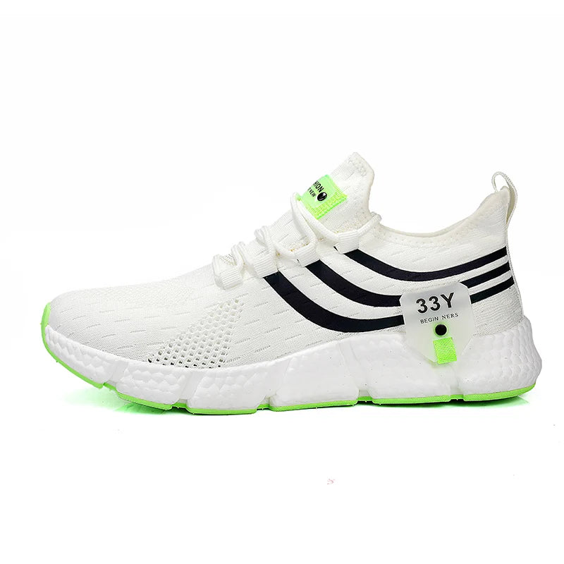 Sneakers Sneakers Breatch Fashion Chaussures de course confortables Chaussures décontractées Unisexe Men Tenis Masculino Lightweight Chaussures