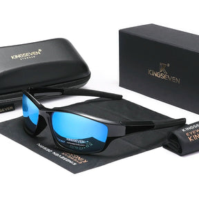 Gepolariseerde unisex sport zonnebrillen met UV400-bescherming-lichtgewicht, verblindvermindering van brillen voor rijden, fietsen en dagelijkse stijl.
