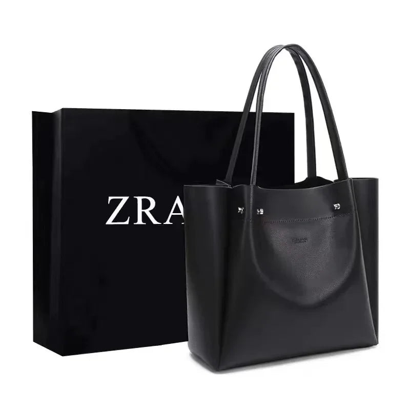 Borse a tracolla- Borsa a tracolla di grande capacità- stile casual, pelle morbida, ideale per l'uso quotidiano
