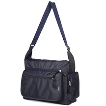 Sac à bandoulière unisexe imperméable - Sac de messager en nylon léger pour le bureau et les voyages