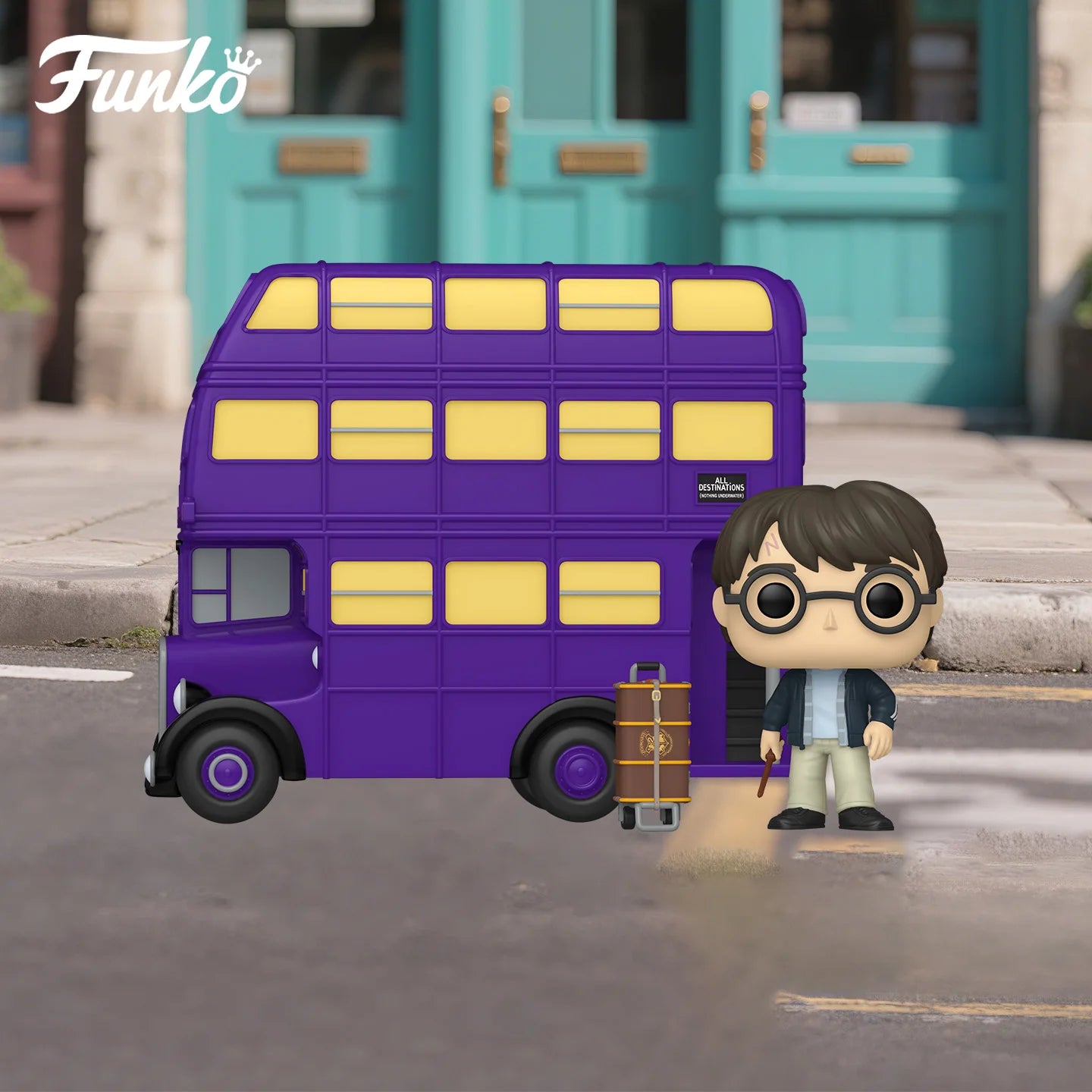 <tc>Funko Pop ™ Original  Harry Potter Poudlard Cavaliers Bus Global Model Collection de vacances Cadeaux</tc>