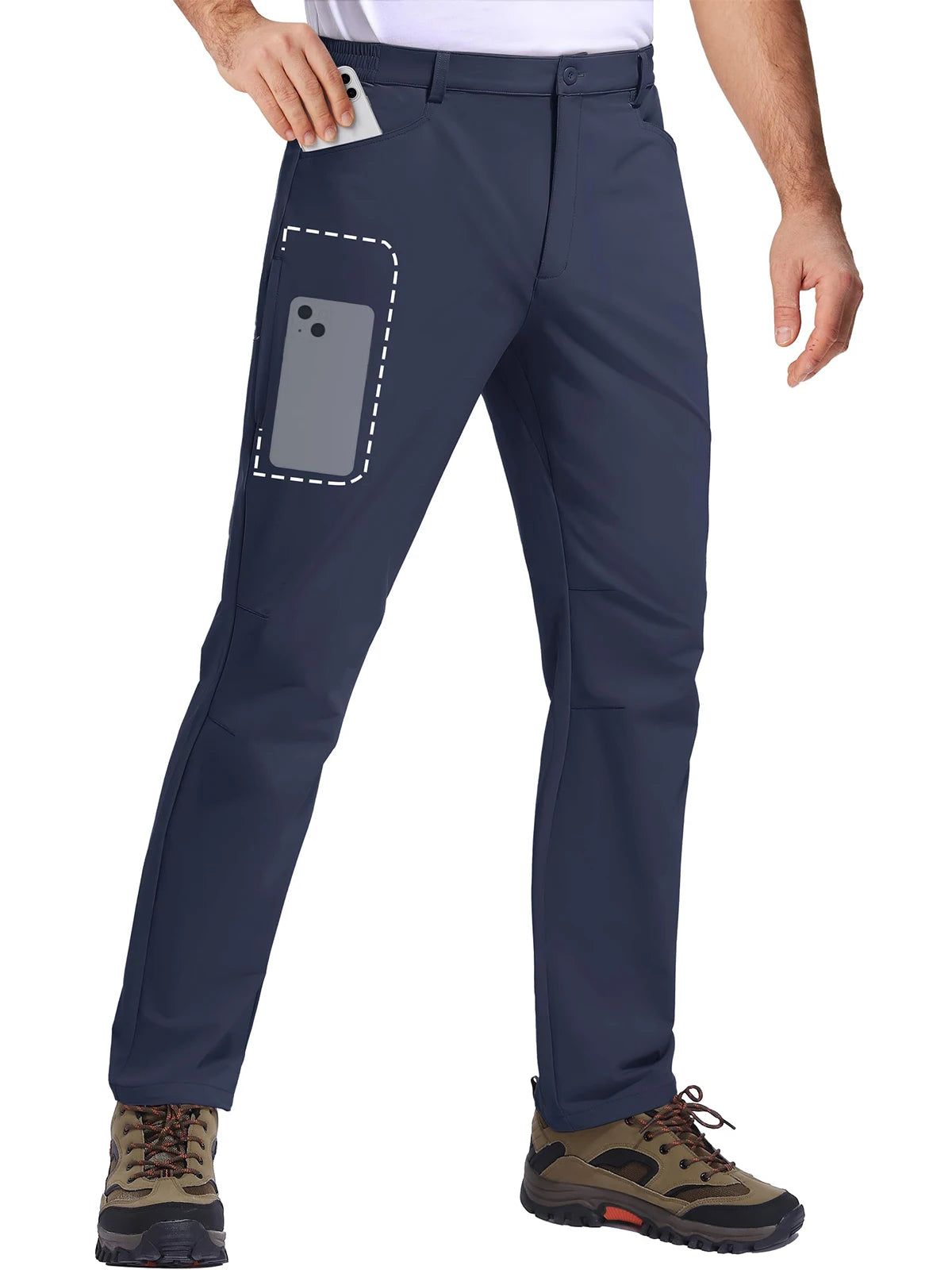 MIAMI TAC - Pantalon de randonnée à séchage rapide pour hommes – Léger, extensible & Imperméable