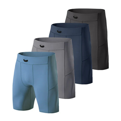 Short de compression pour hommes – Séchage rapide & Coupe extensible