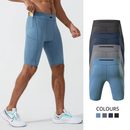 Short de compression pour hommes – Séchage rapide & Coupe extensible
