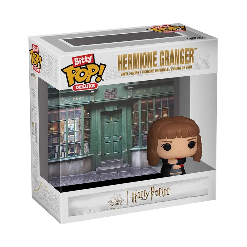Edizione autentica Funko Bitty Pop ™ Harry Potter: Chibi Hermione Anime Action Desktop Decoration Ornament Model Modello da collezione Modello