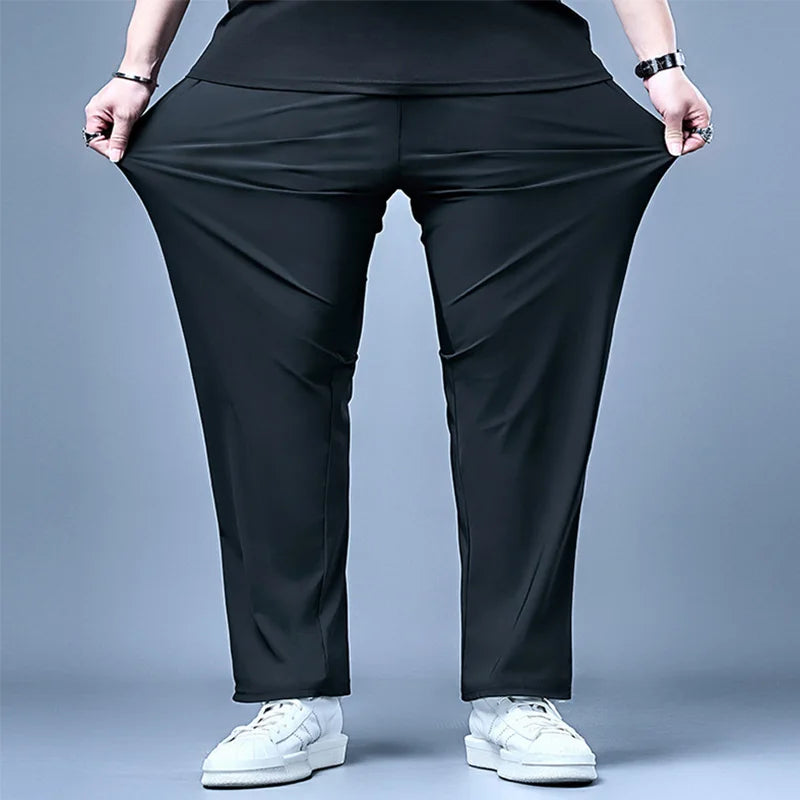 4XL -10XL Oversize sneldrogende broek Heren Joggingbroek Joggers Plus Size Casual broek Herenkleding Ademende sportbroek