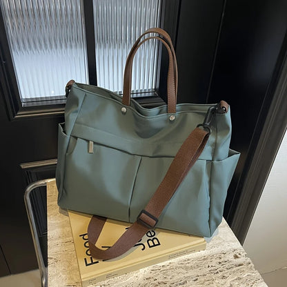 Stylish Nylon Women Tote Bag - Ultra-Light, Extra-Spacious — The Tote Bag That Follows Your Routine Without Weighing You Down