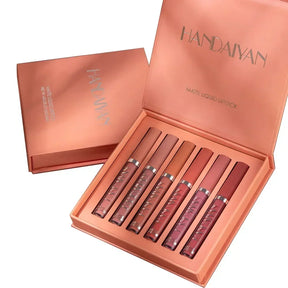 6 PCS Korean Lipstick Set – The Famous Korean Makeup | Long-Lasting, Waterproof & Matte -Original product- Free Shipping to Europe