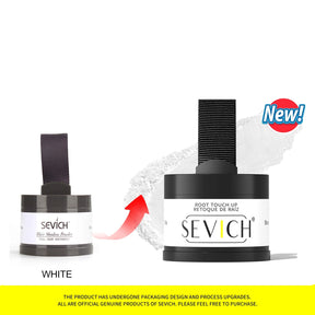 Sevich Haaransatzpulver 4G Haaransatz Schattenpulver Make -up Haar Concealer Natural Cover Unisex Haarausfall Produkt
